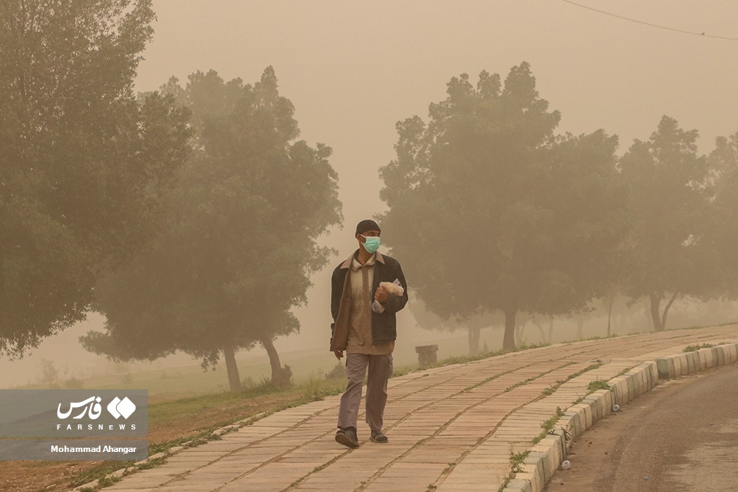 تصاویر: گرد و خاک در اهواز