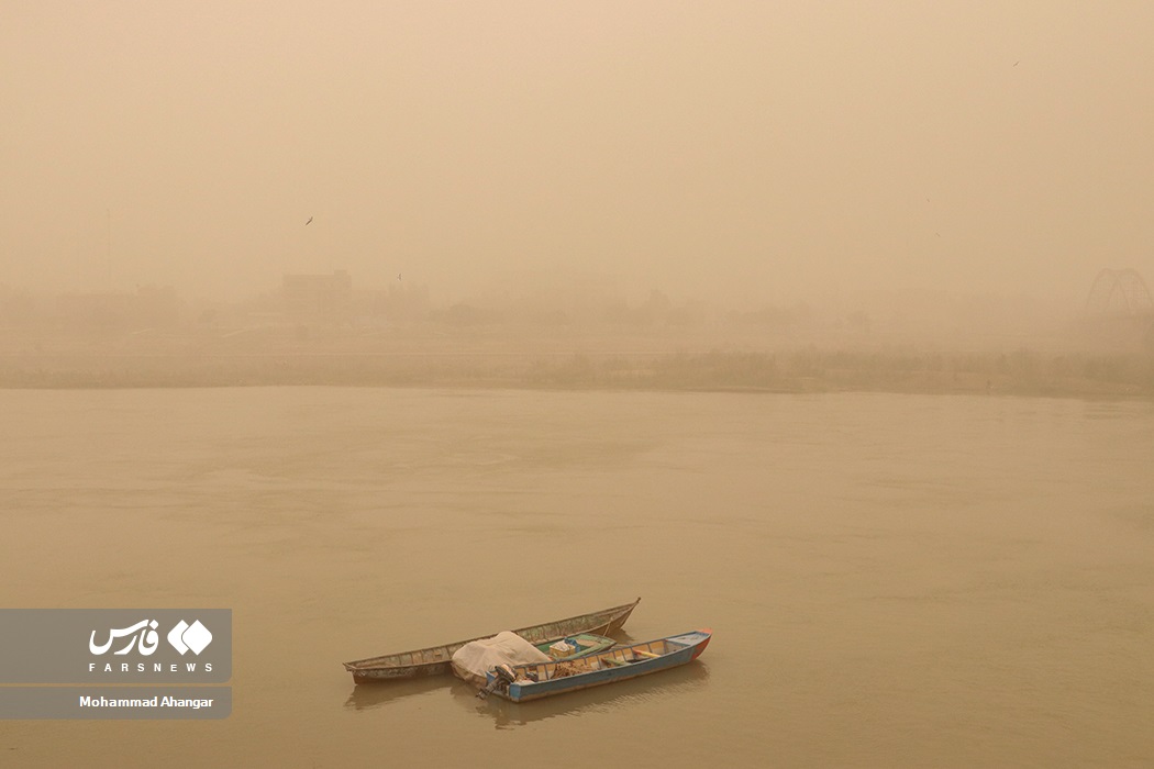 تصاویر: گرد و خاک در اهواز