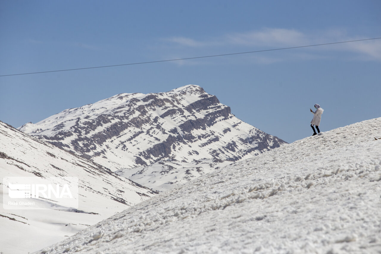 تصاویر: تفریحات زمستانی در پیست پولادکف سپیدان فارس
