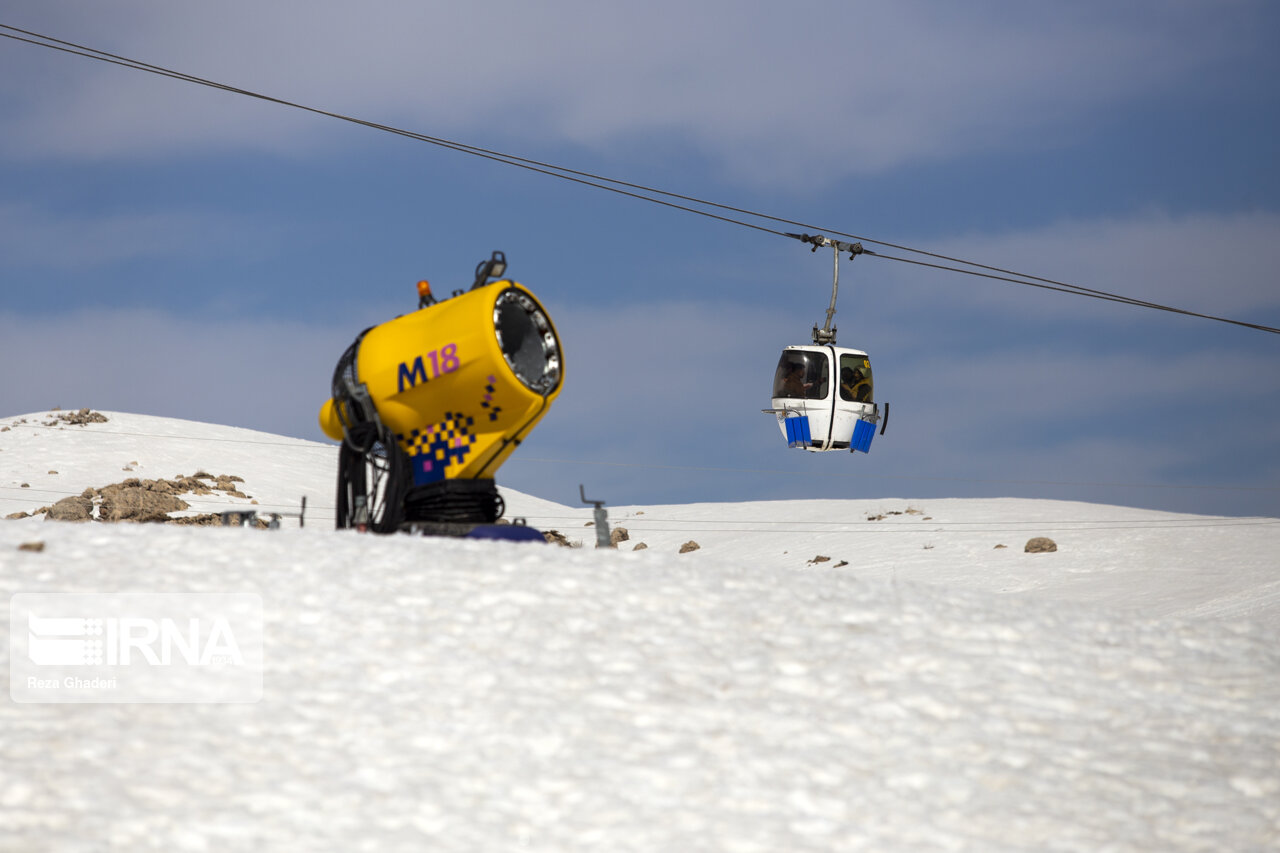 تصاویر: تفریحات زمستانی در پیست پولادکف سپیدان فارس