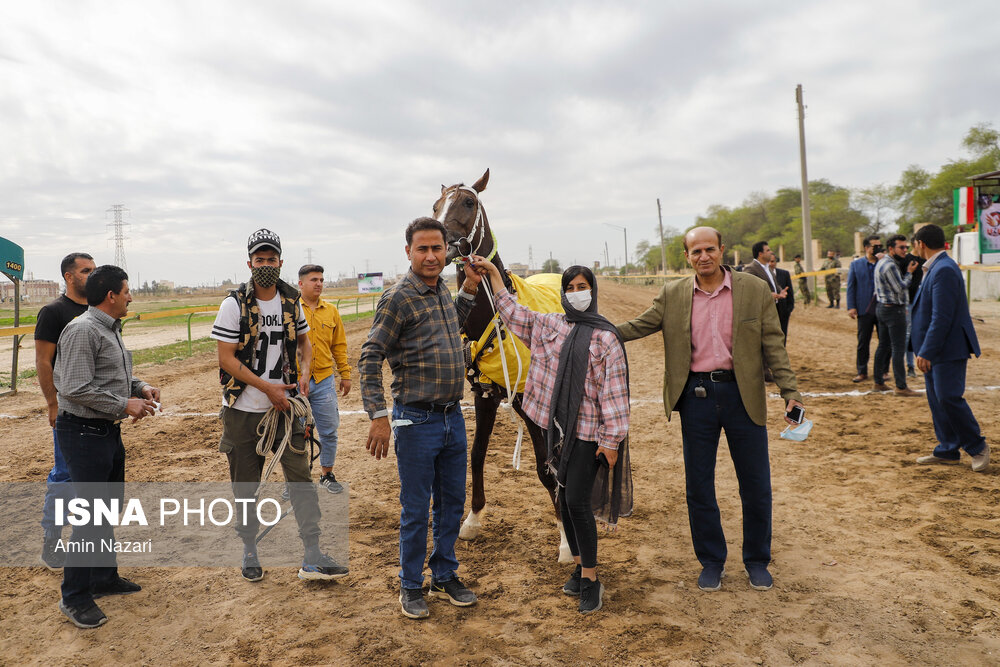 تصاویر: هفته پایانی مسابقات اسب دوانی کشور در اهواز