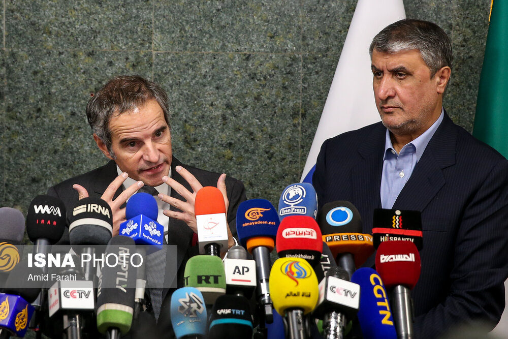 تصاویر: دیدار مدیر کل آژانس بین&zwnj;المللی انرژی اتمی با رییس سازمان انرژی اتمی