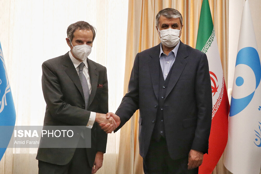 تصاویر: دیدار مدیر کل آژانس بین&zwnj;المللی انرژی اتمی با رییس سازمان انرژی اتمی