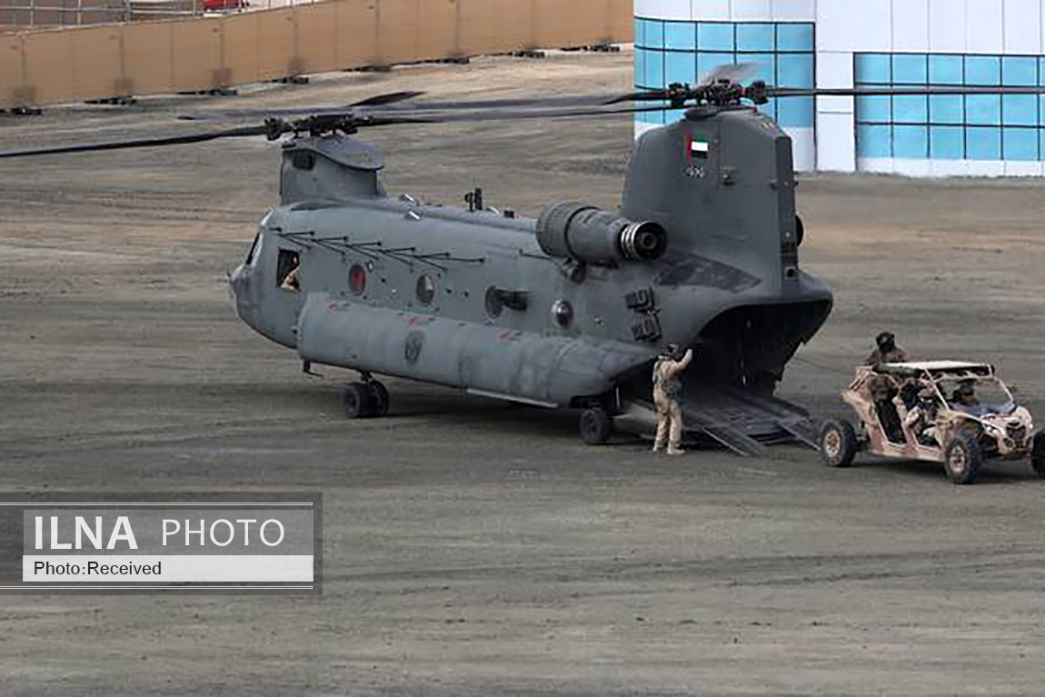 تصاویر: نمایش نظامی امارات با حضور حاکم دبی