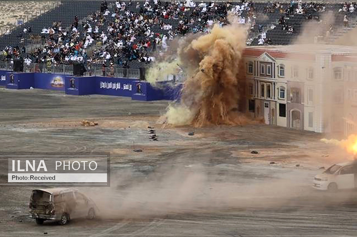 تصاویر: نمایش نظامی امارات با حضور حاکم دبی