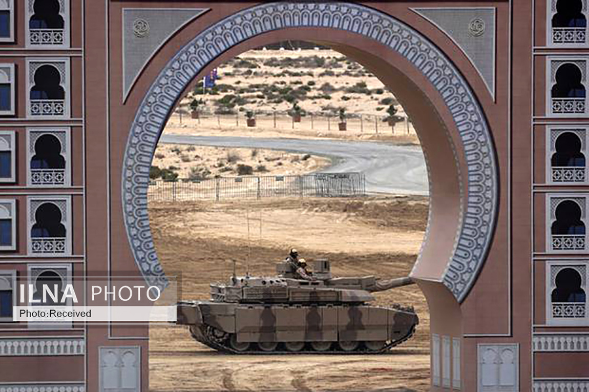 تصاویر: نمایش نظامی امارات با حضور حاکم دبی