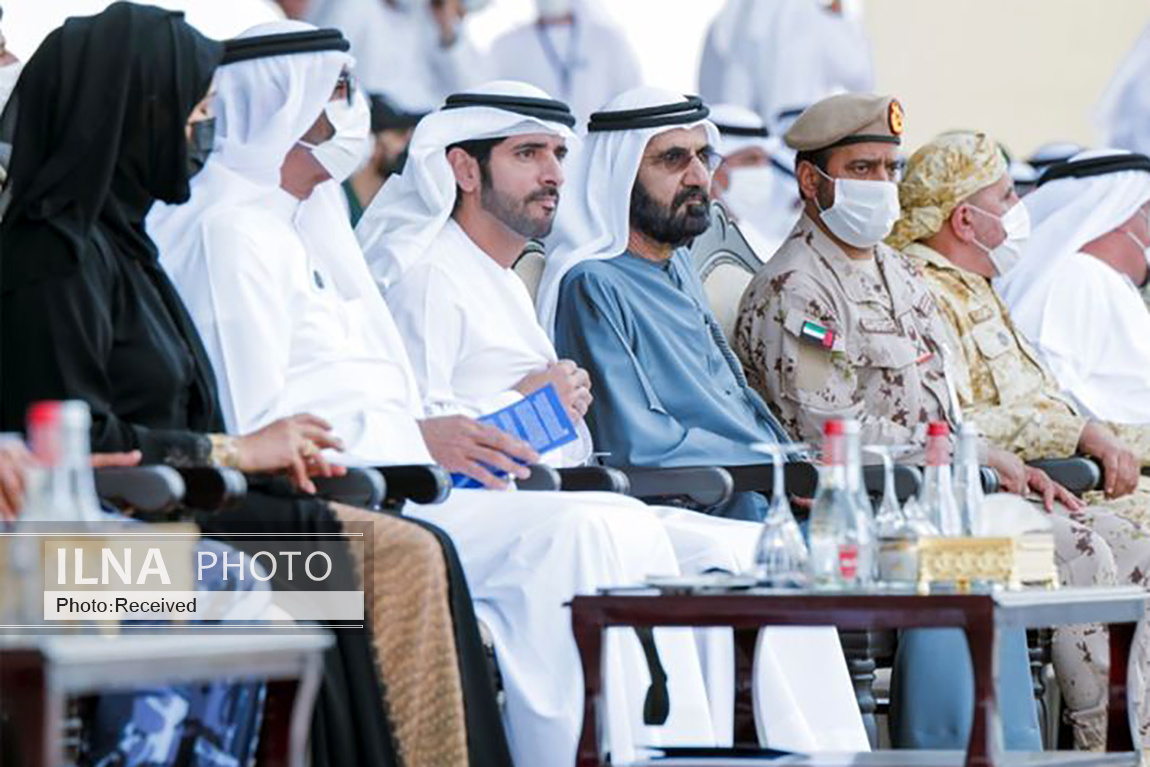 تصاویر: نمایش نظامی امارات با حضور حاکم دبی