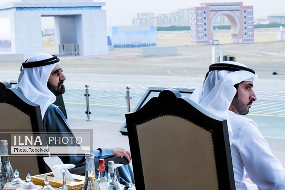 تصاویر: نمایش نظامی امارات با حضور حاکم دبی