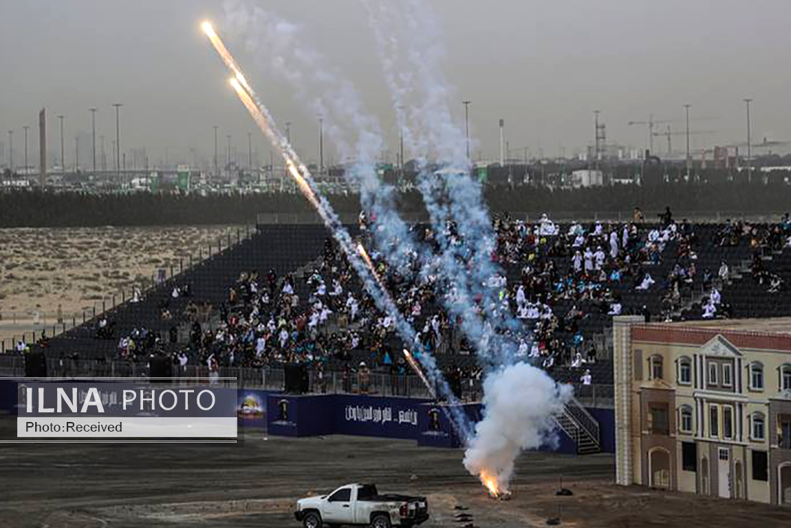 تصاویر: نمایش نظامی امارات با حضور حاکم دبی