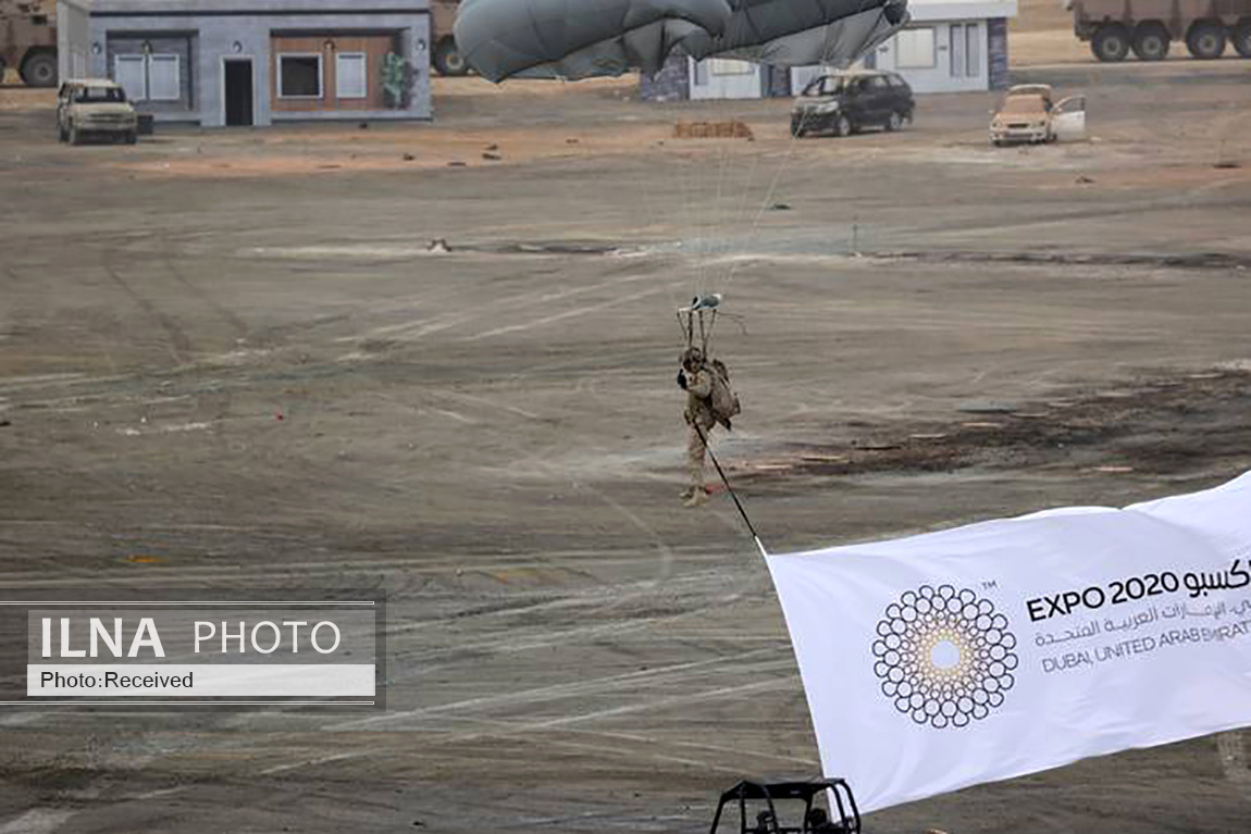 تصاویر: نمایش نظامی امارات با حضور حاکم دبی