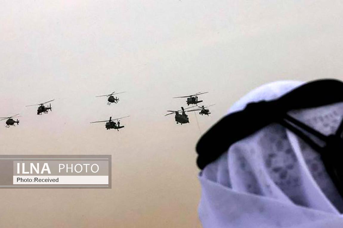 تصاویر: نمایش نظامی امارات با حضور حاکم دبی