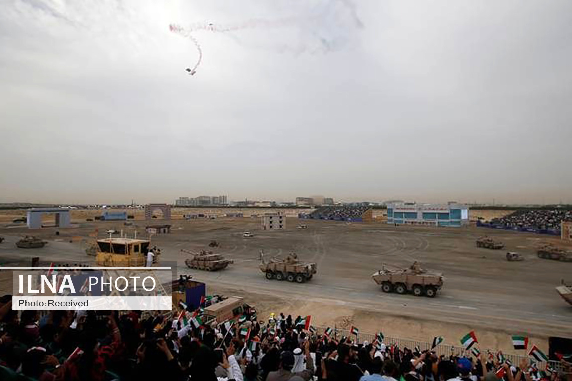 تصاویر: نمایش نظامی امارات با حضور حاکم دبی