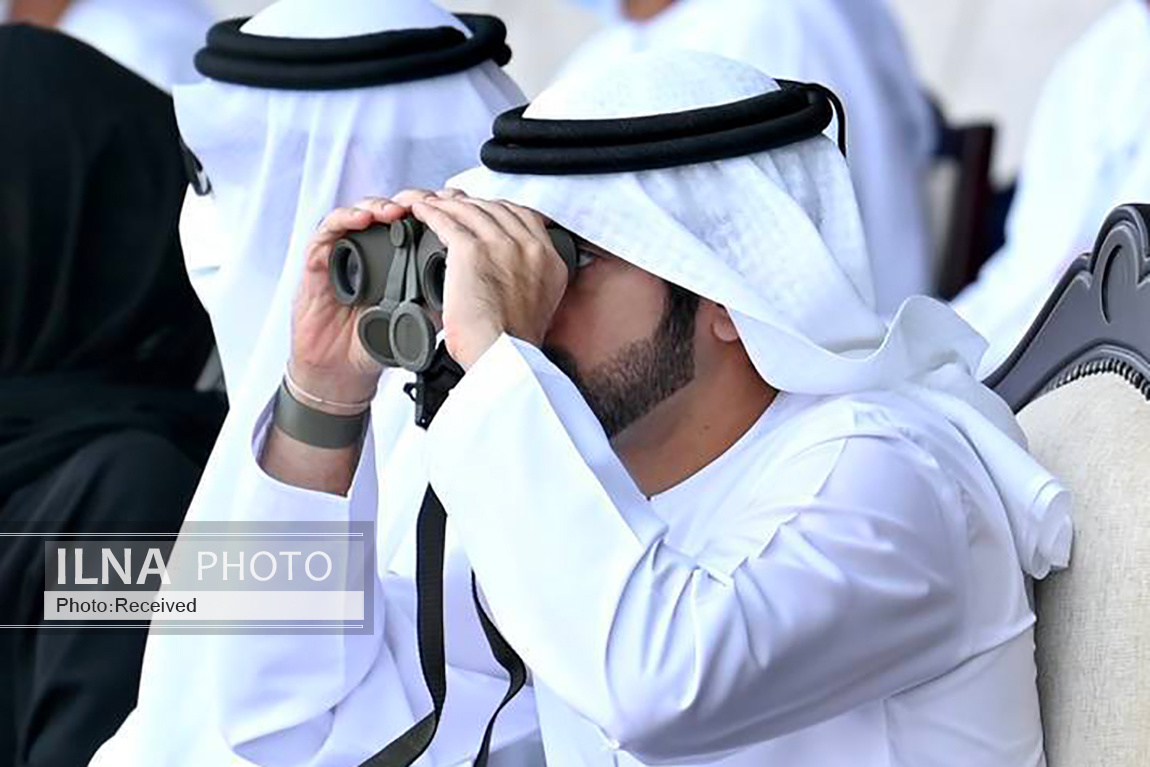 تصاویر: نمایش نظامی امارات با حضور حاکم دبی