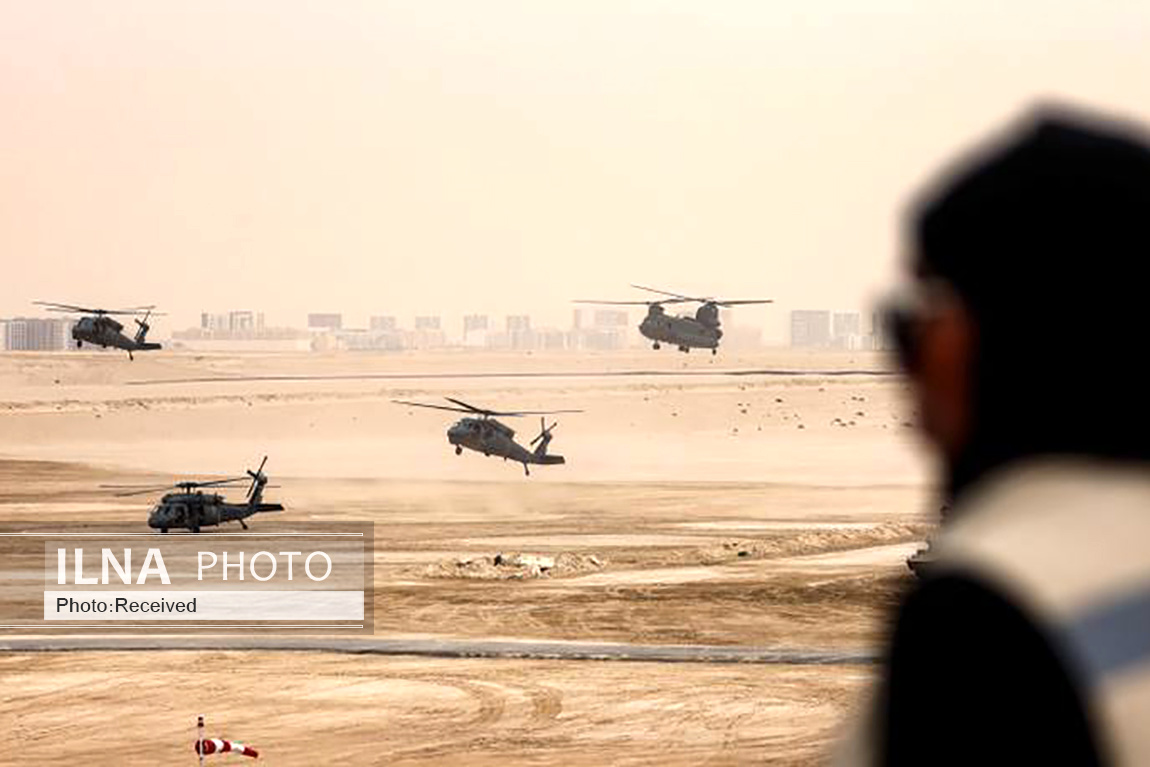 تصاویر: نمایش نظامی امارات با حضور حاکم دبی