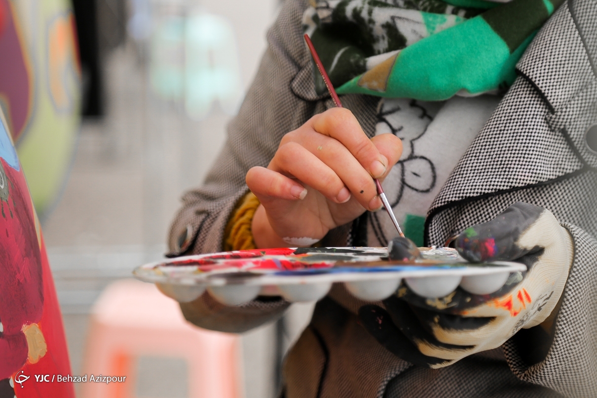 تصاویر: جشنواره نقاشی تخم‌مرغ‌های شهری - تبریز