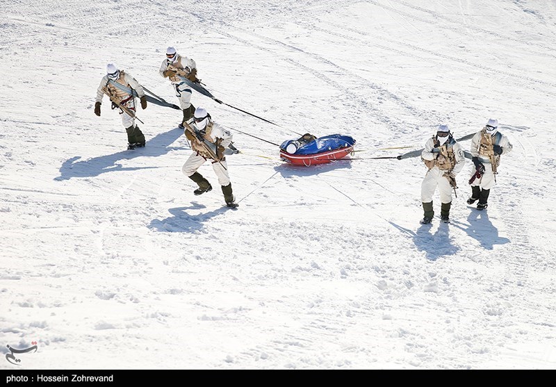 تصاویر: تمرین رزم در برف نیرو ویژه صابرین