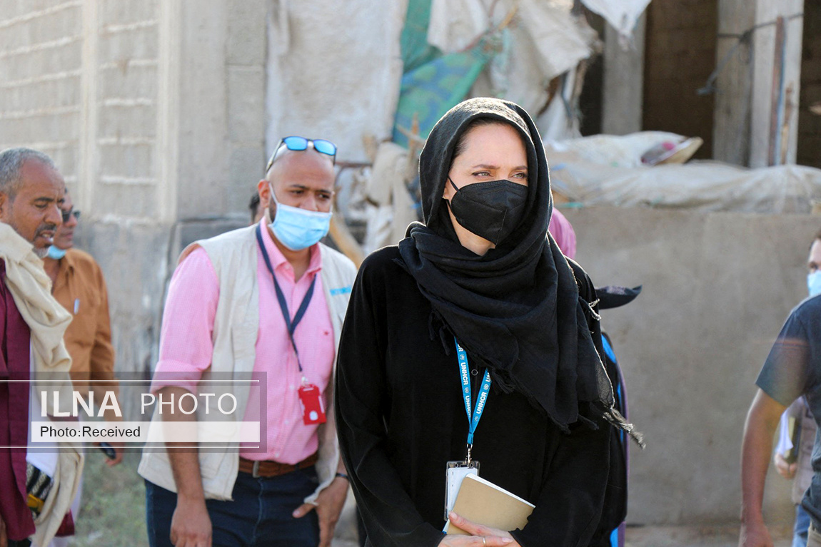 تصاویر: آنجلینا جولی در میان خانواده&zwnj;های یمنی