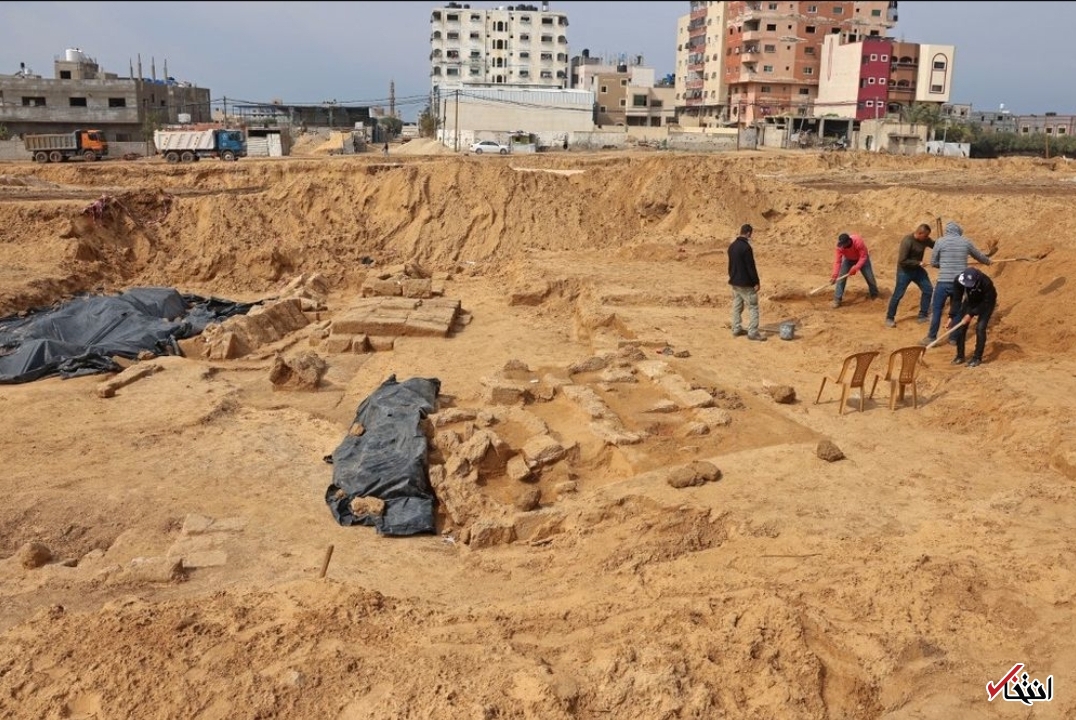 کشف اتفاقی ۳۱ مقبره رومی در غزه