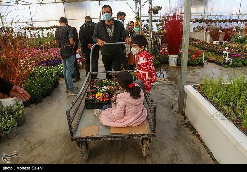 تصاویر: بازار گل و گیاه در آستانه نوروز - اصفهان
