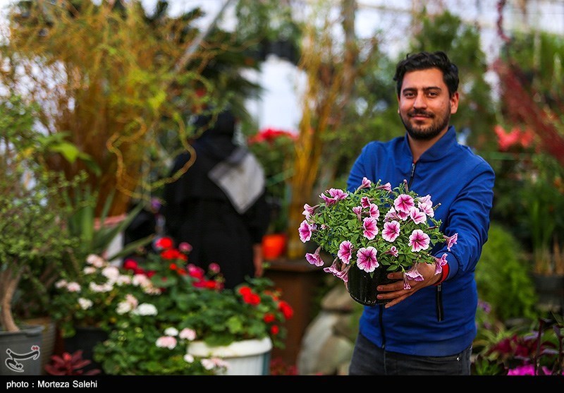 تصاویر: بازار گل و گیاه در آستانه نوروز - اصفهان