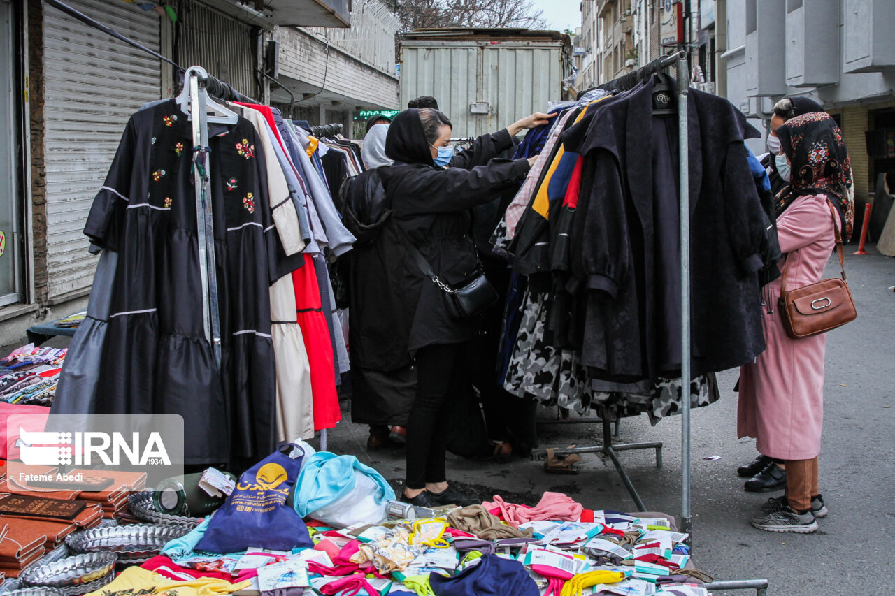 تصاویر: بازار خرید عید یا جشن جهش کرونا؟!
