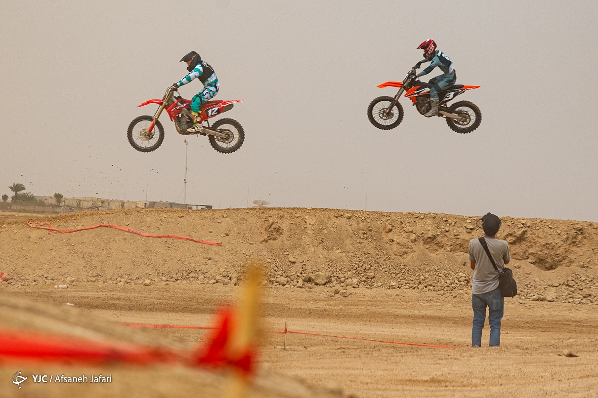 تصاویر: مسابقات موتور کراس قهرمانی کشور - بوشهر