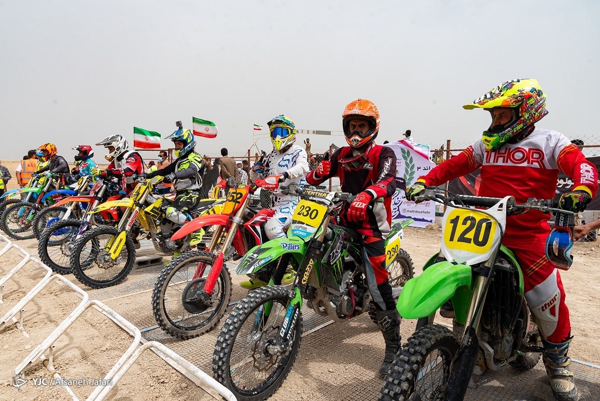 تصاویر: مسابقات موتور کراس قهرمانی کشور - بوشهر