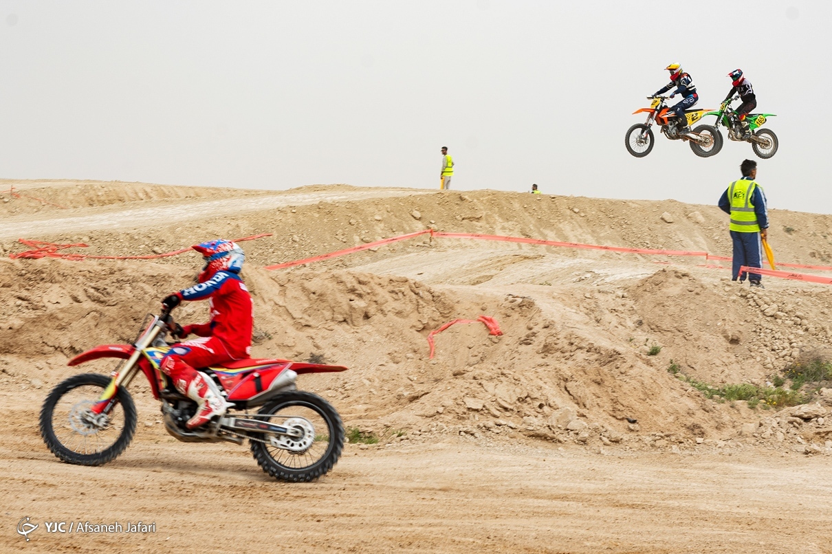 تصاویر: مسابقات موتور کراس قهرمانی کشور - بوشهر