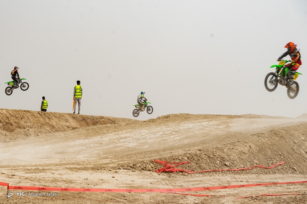 تصاویر: مسابقات موتور کراس قهرمانی کشور - بوشهر