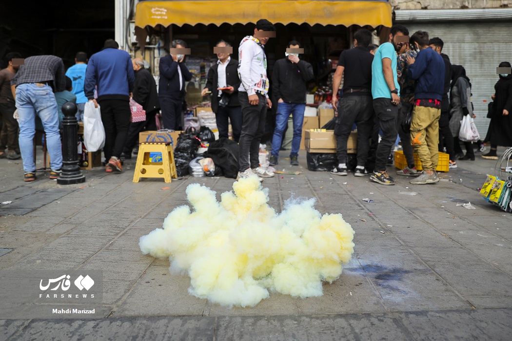 تصاویر: خرید و فروش مواد محترقه در سطح شهر