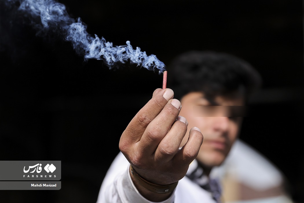 تصاویر: خرید و فروش مواد محترقه در سطح شهر