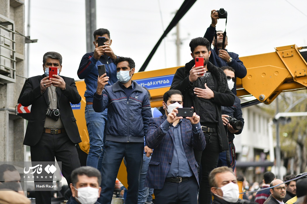 تصایر: آئین تشییع پیکر &laquo;آیت الله علوی گرگانی&raquo;