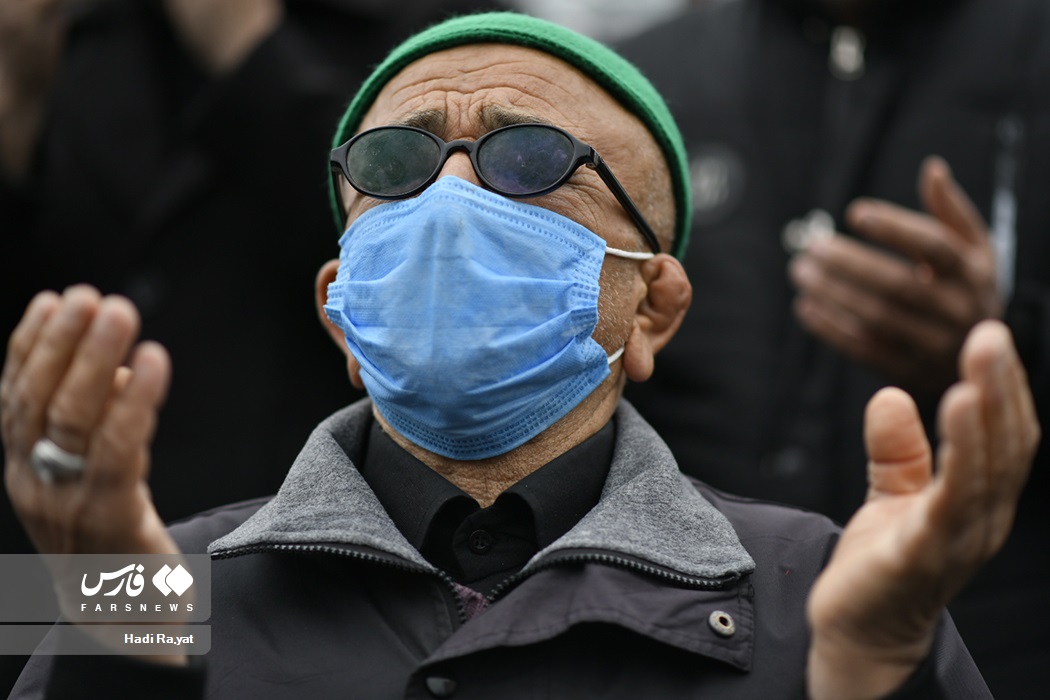 تصایر: آئین تشییع پیکر &laquo;آیت الله علوی گرگانی&raquo;