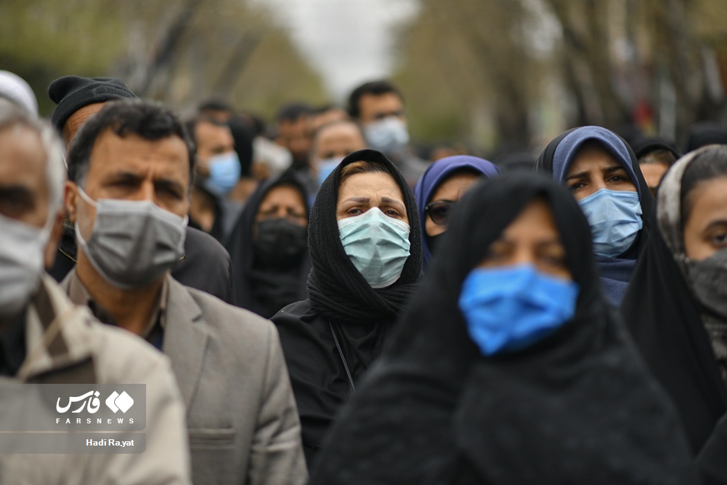 تصایر: آئین تشییع پیکر &laquo;آیت الله علوی گرگانی&raquo;