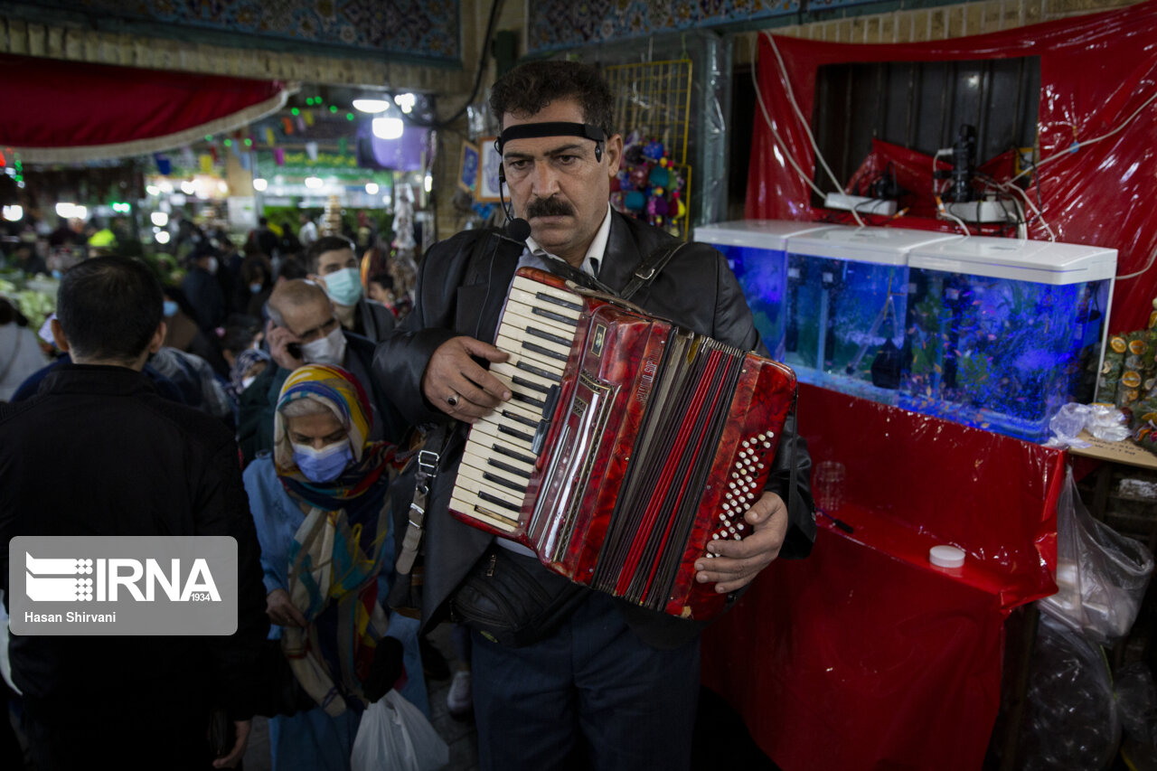 تصاویر: خرید سال نو در بازار تجریش