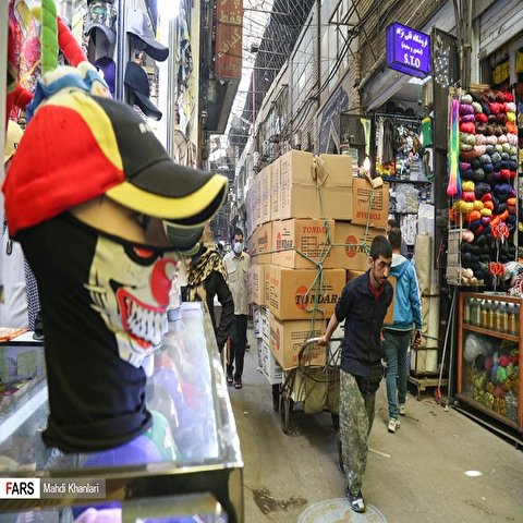 تصاویر: بازگشایی بازار تهران پس از یک ماه
