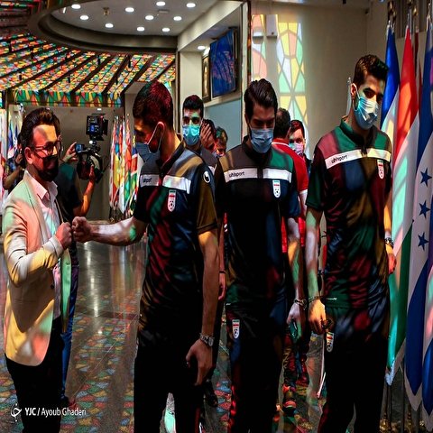 تصاویر: تقدیر از ملی‌پوشان فوتبال ایران