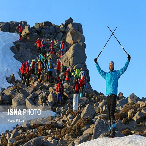 تصاویر: صعود به قله «یخچال»