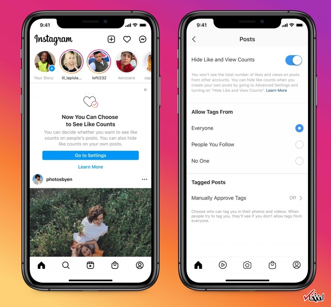اینستاگرام تعداد لایک‌ها را بازگرداند