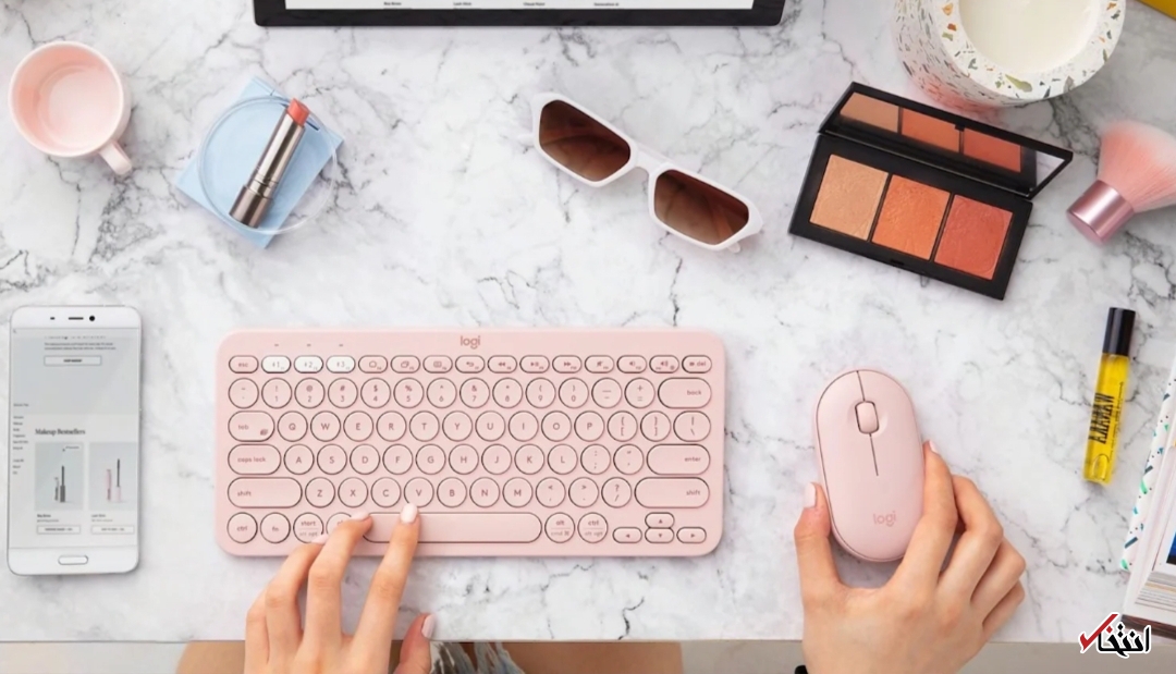 صفحه کلید بلوتوثی و جدید  Logitech K۳۸۰+تصاویر  