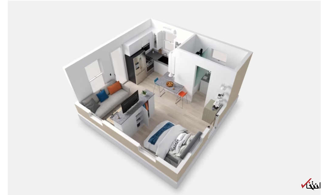 سکونت در خانه پیش ساخته 