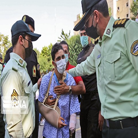 تصاویر: طرح اقتدار پلیس در تهران‎‎