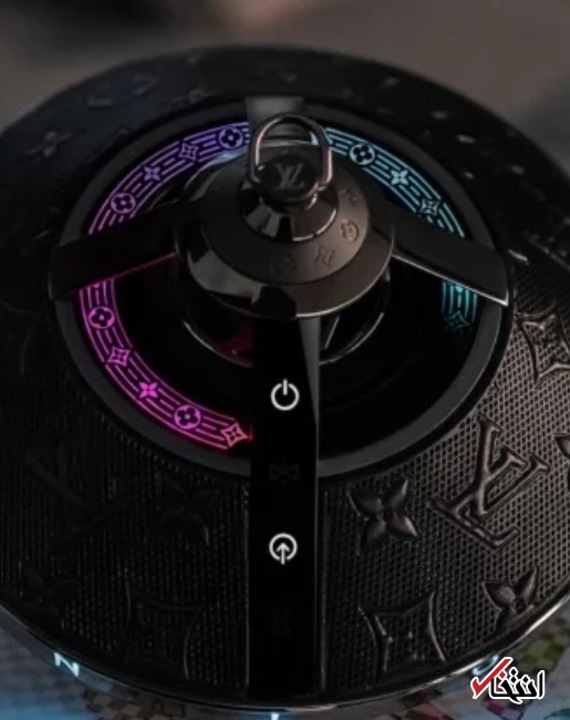 اسپیکر فرفره‌ای لویی ویتون با صدای ۳۶۰ درجه+تصاویر