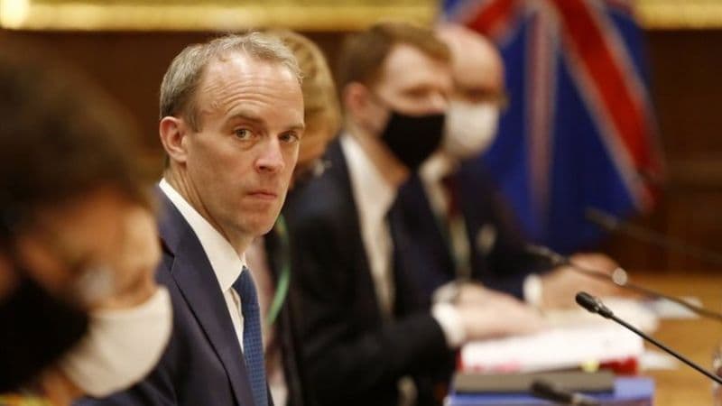 بریتانیا ایران را مسئول حمله 'عمدی و هدفمند' به نفتکش اسرائیلی دانست / دومینیک راب: در حال همکاری با شرکای بین‌المللی خود برای نشان دادن واکنشی به این حمله هستیم