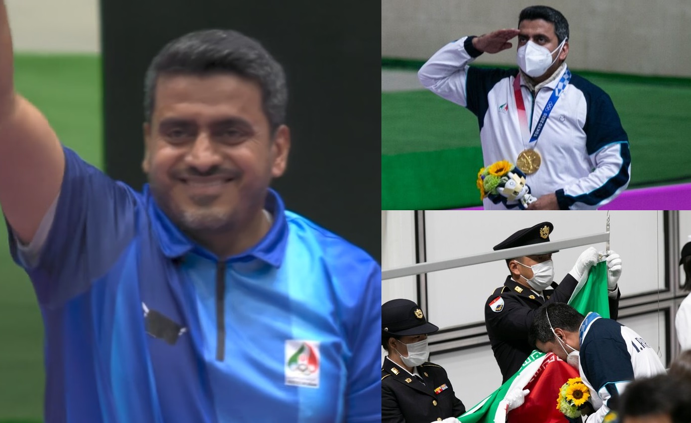 اتفاق تاریخی در توکیو؛ جواد فروغی نخستین طلای تاریخ تیراندازی ایران در المپیک را به گردن آویخت