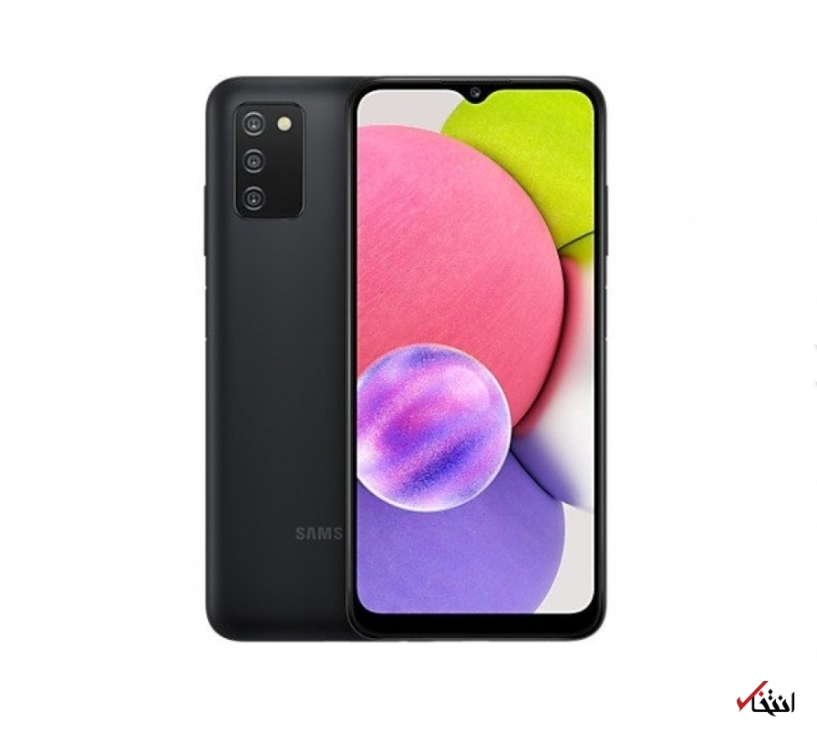 گوشی  گلکسی A۰۳s با صفحه نمایش ۶.۵ اینچی HD+ و باتری ۵۰۰۰ میلی آمپر ساعتی معرفی شد