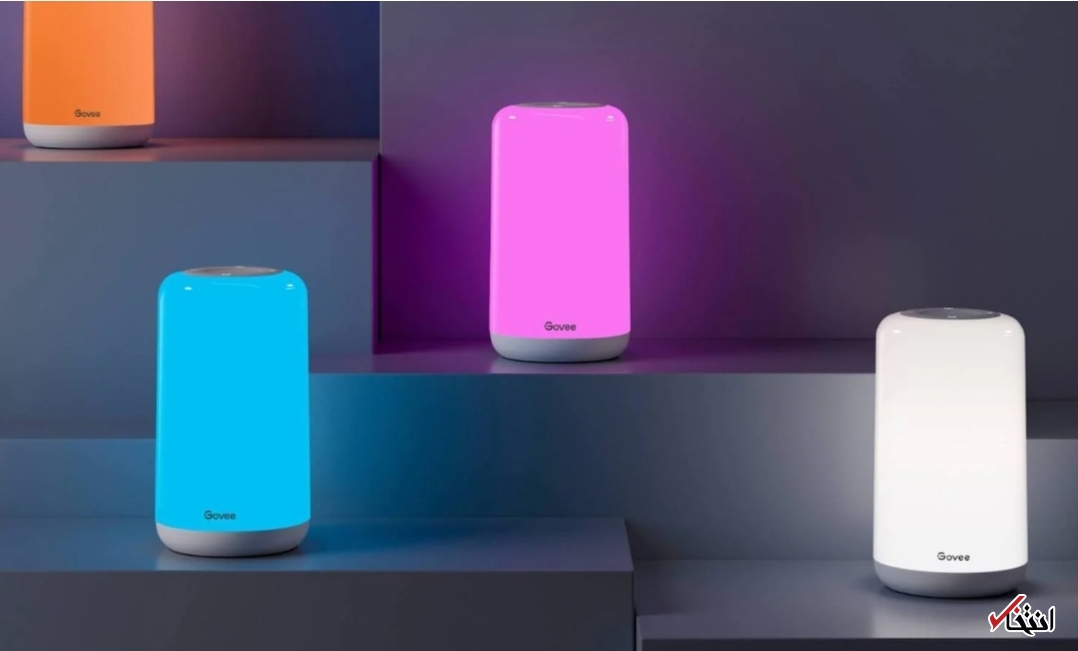 چراغ رومیزی هوشمند با بیش از ۳۷ جلوه نور