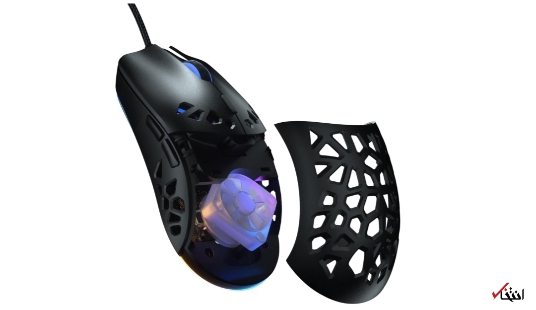 ماوس ویژه گیمر‌ها با سیستم خنک کننده+تصاویر