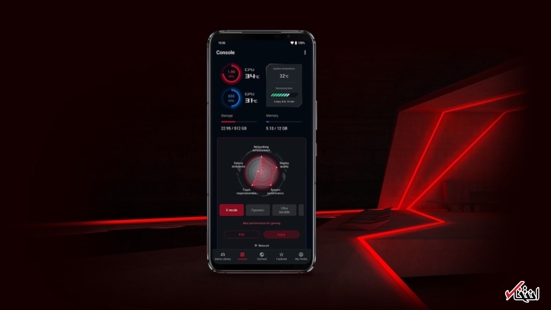 گوشی ROG  ۵s ایسوس ویژه گیمر‌ها +تصاویر