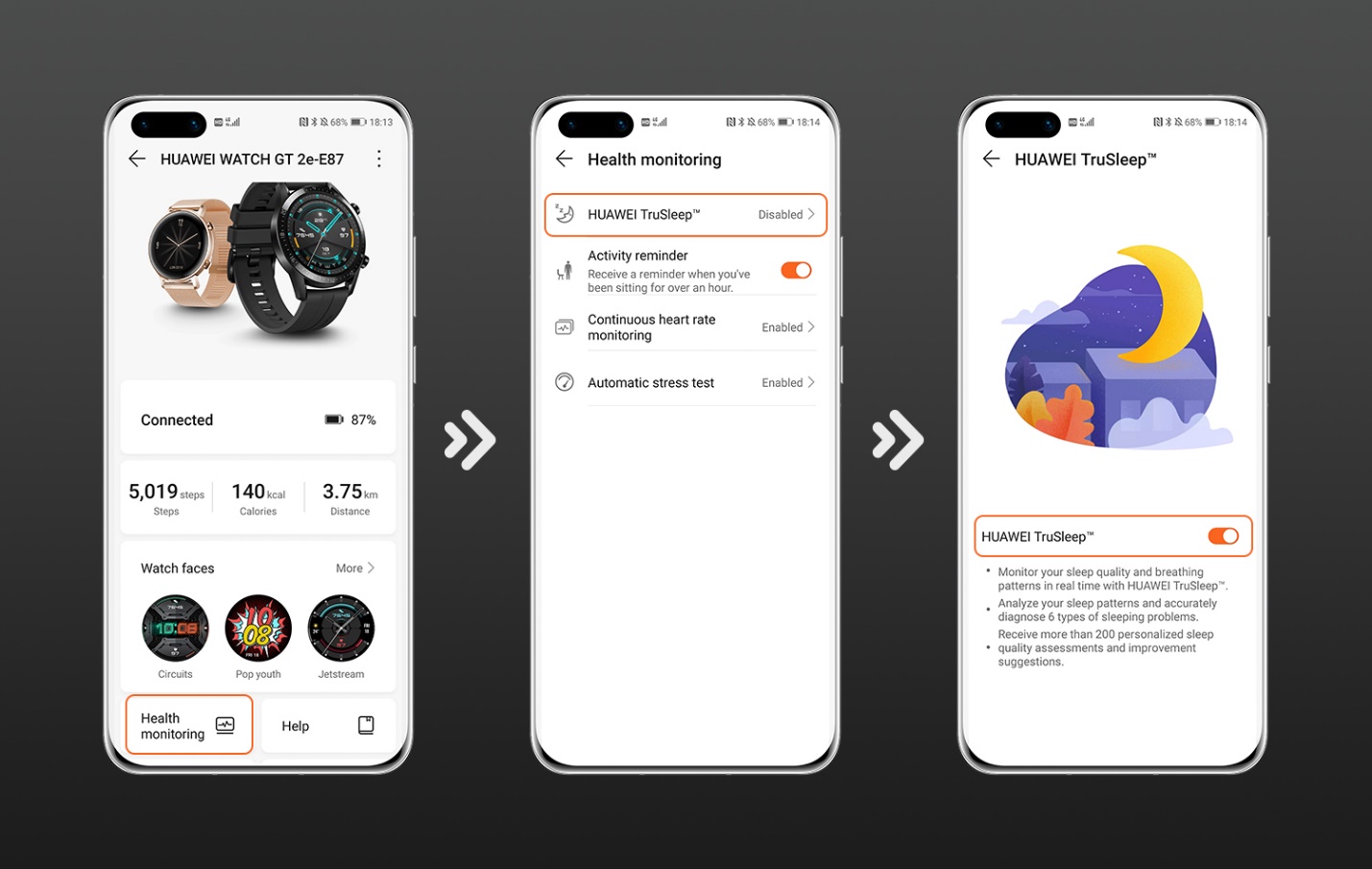 معرفی فناوری TruSleep هواوی؛ پایش و بهبود کیفیت خواب با ساعت‌های هوشمند هواوی
